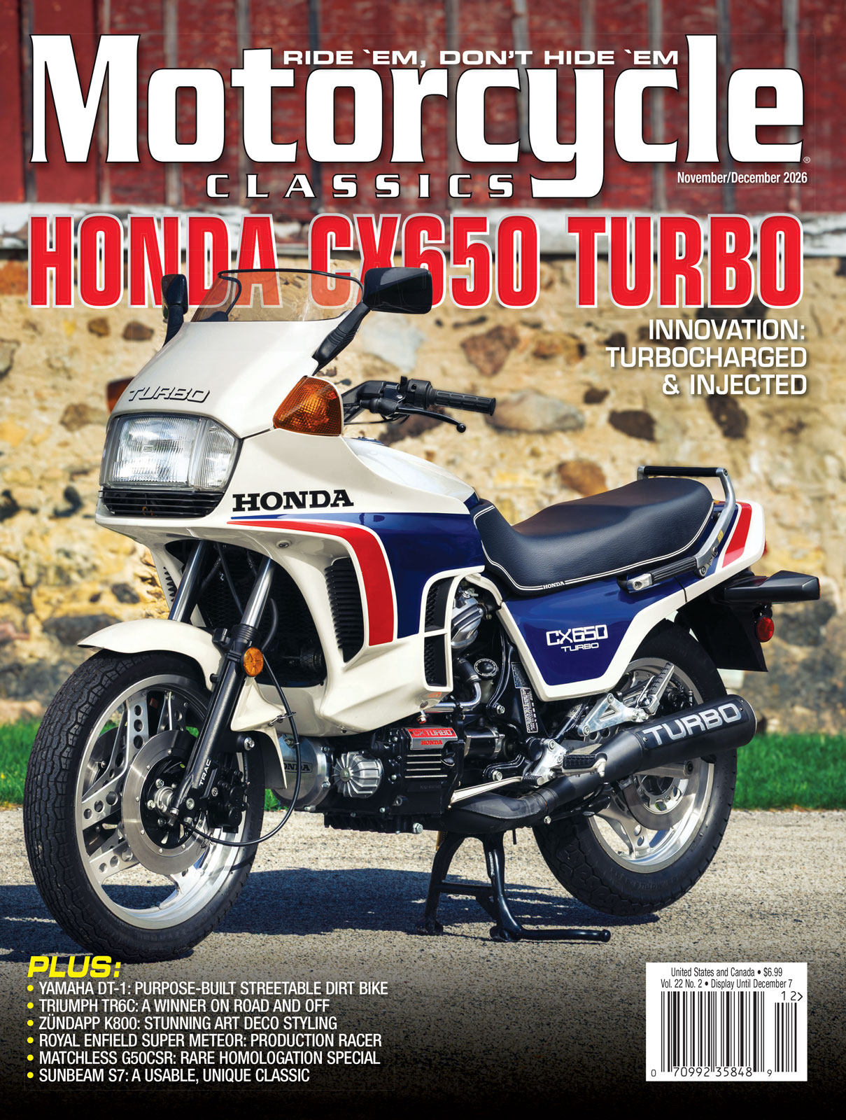 Motorcycle Classics November/December 2026